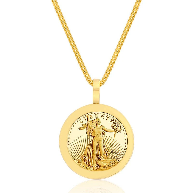 Standard 1oz Fine Gold Coin (Liberty-Coin, Solid Gold)