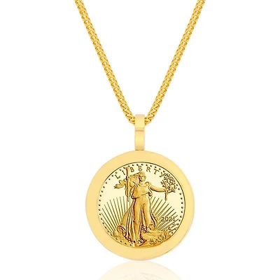 Standard 1oz Fine Gold Coin (Liberty-Coin, Solid Gold)