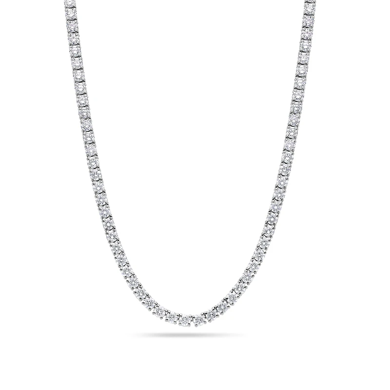 Vincent Diamond Tennis Necklace (10-Point)