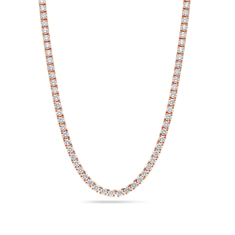 Vincent Diamond Tennis Necklace (-Point