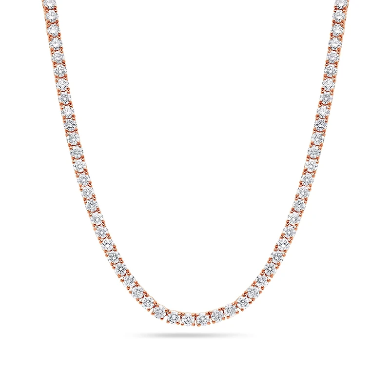 Vincent Diamond Tennis Necklace (13-Point)