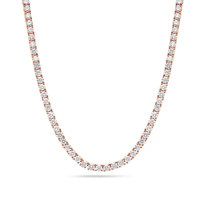 Vincent Diamond Tennis Necklace (13-Point)