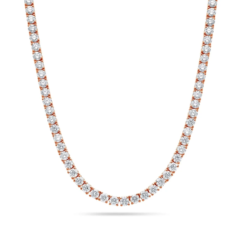 Vincent Diamond Tennis Necklace (-Point
