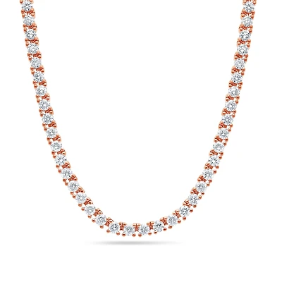 Vincent Diamond Tennis Necklace (20-Point)