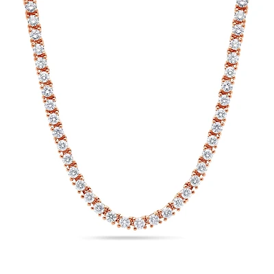 Vincent Diamond Tennis Necklace (25-Point)