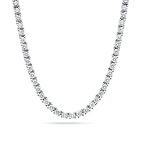 Vincent Diamond Tennis Necklace (25-Point)