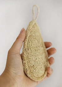Vegetable loofah sponge