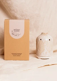 Ceramic diffuser, foliage pattern