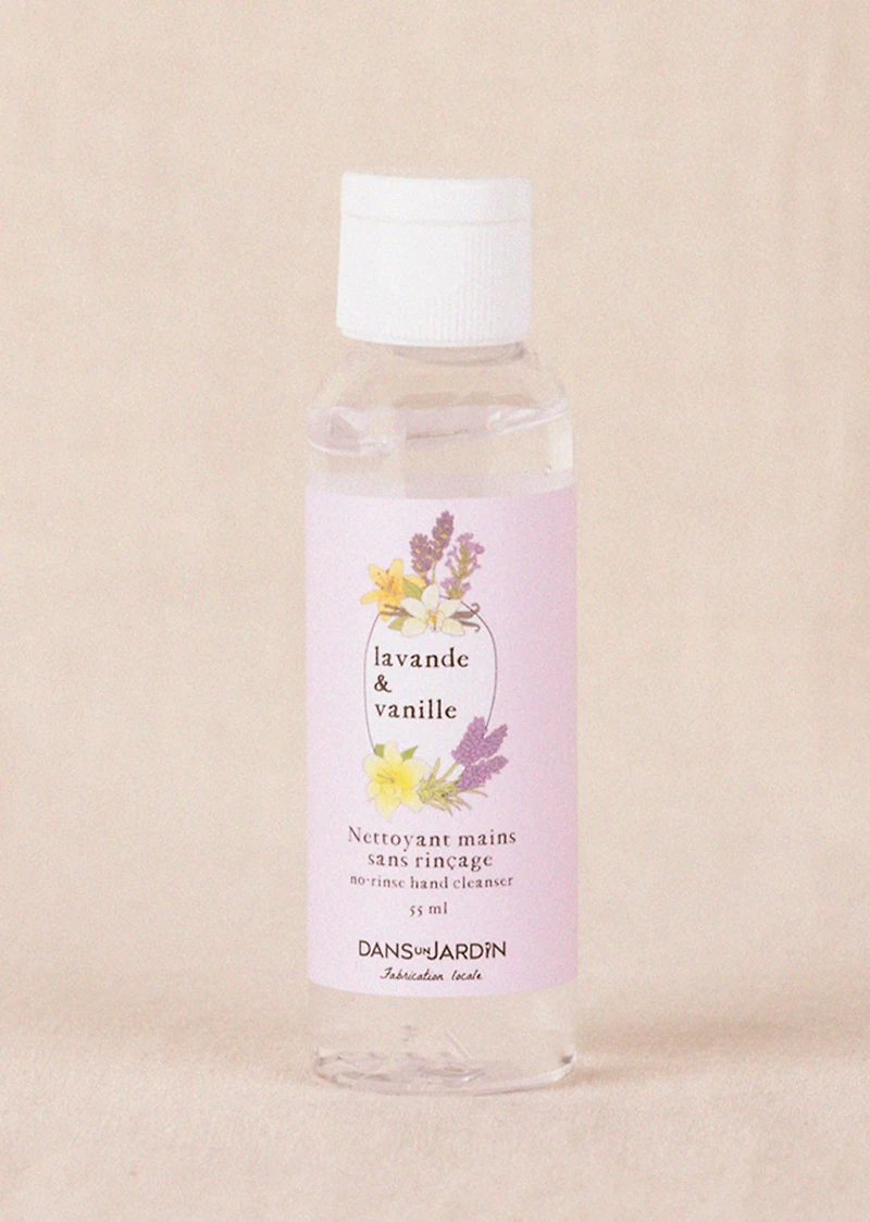 No-rinse hand cleaner - Lavender vanilla