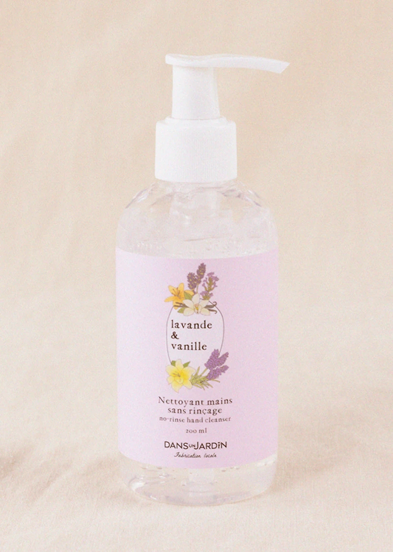 No-rinse hand cleaner - Lavender vanilla