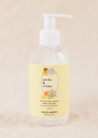 No-rinse hand cleaner - Cream peach