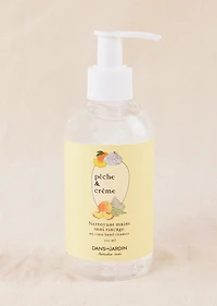 Nettoyant à mains sans rinçage - Pêche crème