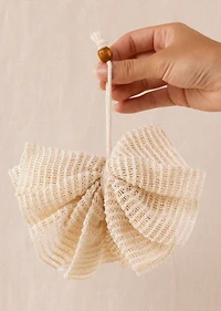 Cotton shower flower