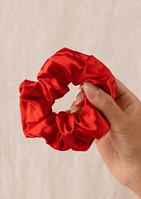 LOUP SATIN ROUGE