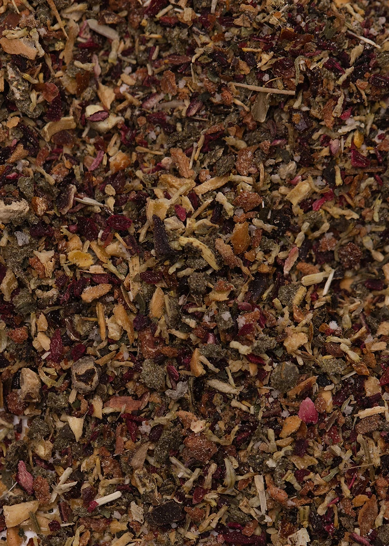 Hibiscus and apple tea