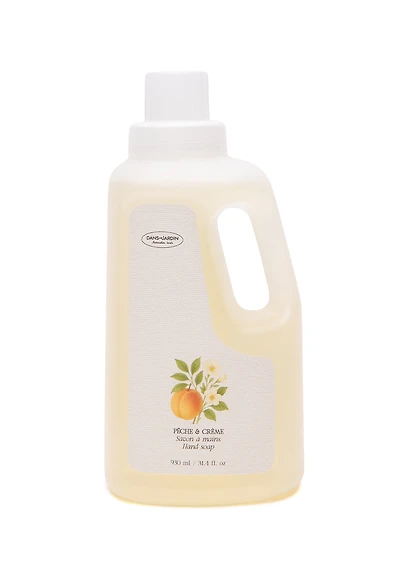 Recharge savon à mains - PÊCHE & CRÈME