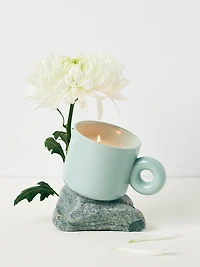 Aqua candle cup – Orange blossom & jasmine