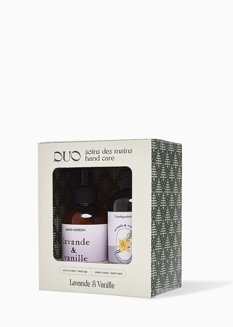 Boîte duo - Lavande et vanille