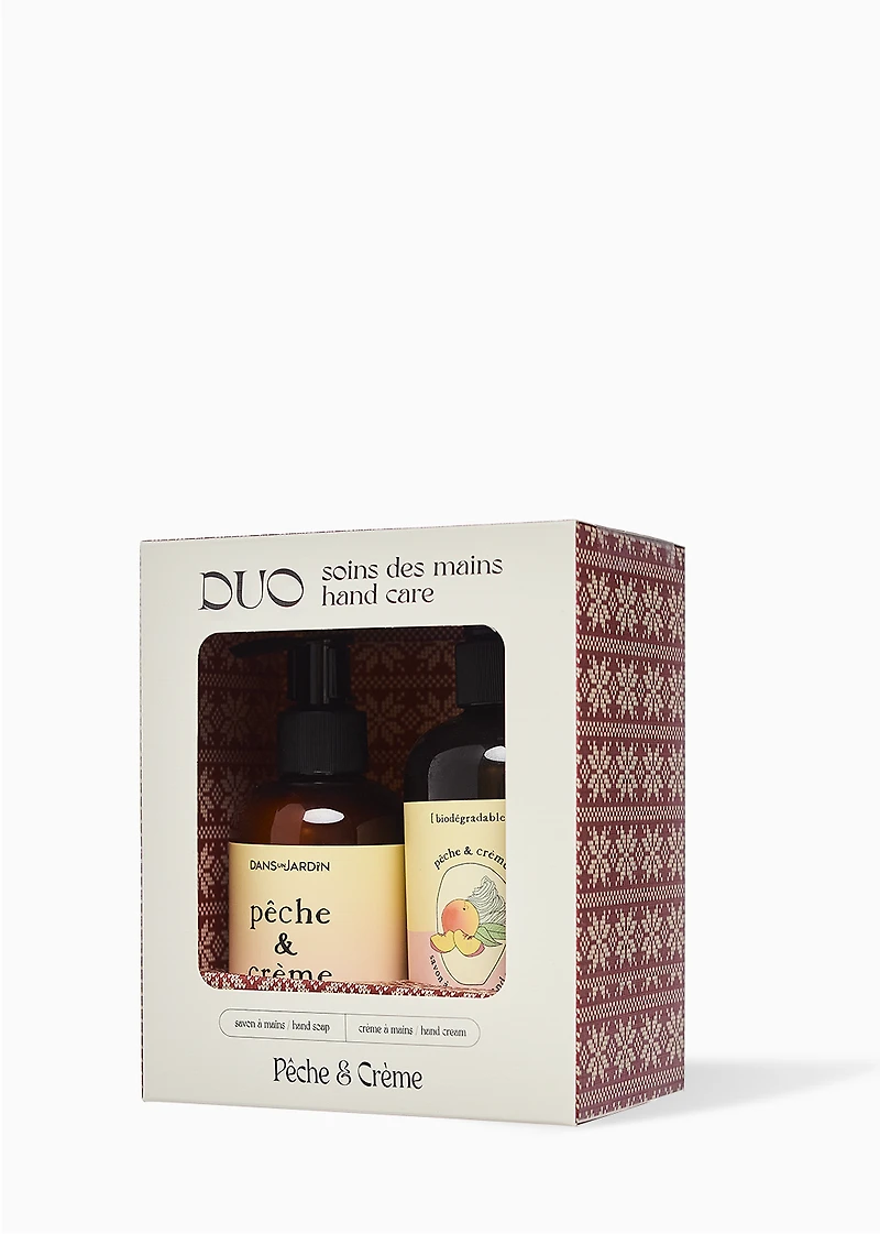 Duo box - Peach and cream