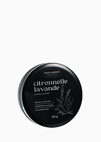 Bougie 3 mèches - CITRONNELLE LAVANDE