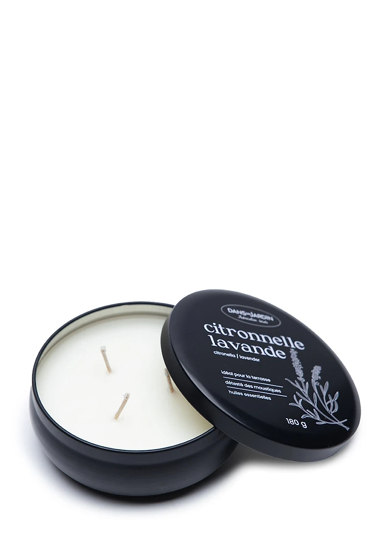 3-Wick candle - CITRONELLA LAVENDER