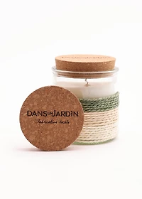 1 wick candle - SOFT WOOL AND WHITE FLOWERS
