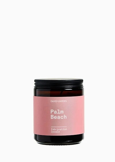 Bougie 1 mèche - PALM BEACH