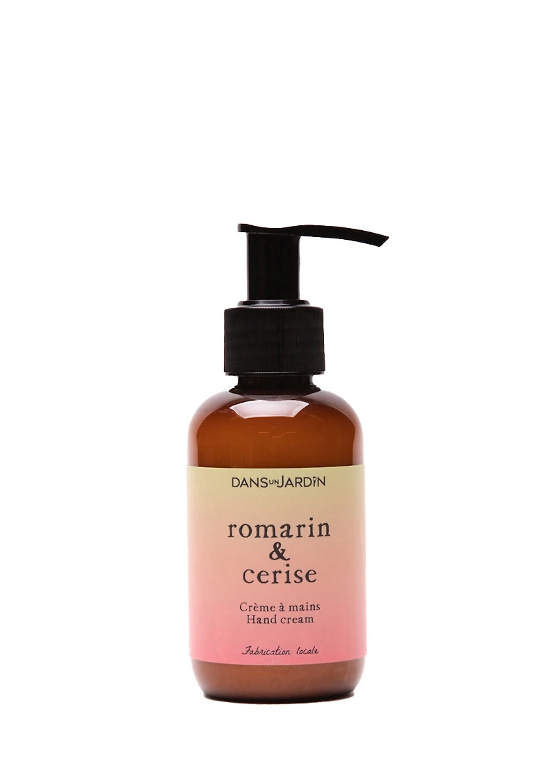 Crème à mains - ROMARIN & CERISE