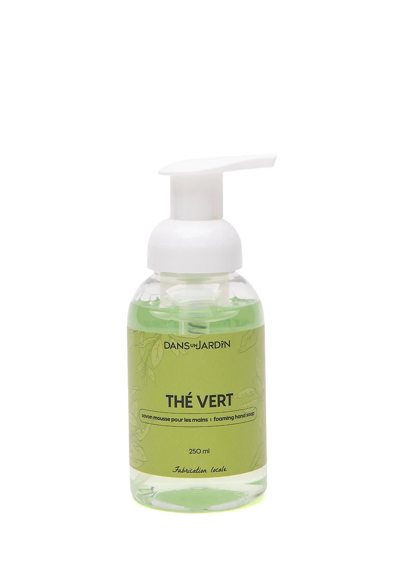 Savon mousse - THÉ VERT