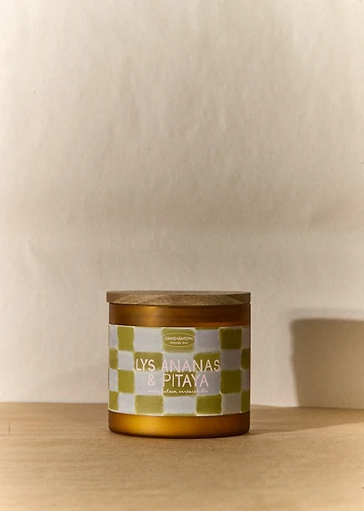 Bougie 3 mèches - LYS ANANAS & PITAYA