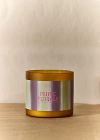 Bougie 3 mèches - PRUNE FLORALE