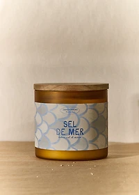 Bougie 3 mèches - SEL MARIN