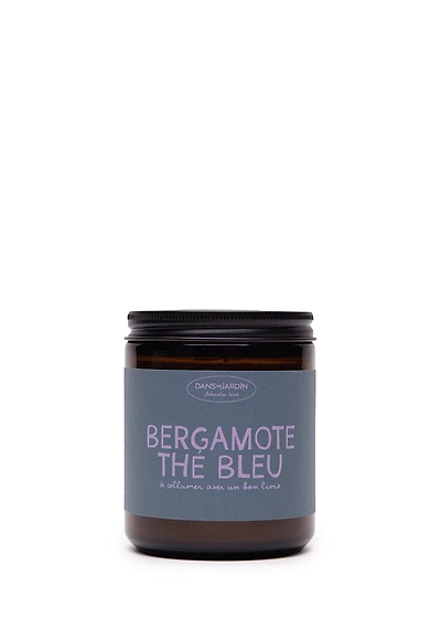 1-WICK CANDLE - BERGAMOT BLUE TEA