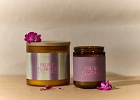 Bougie 3 mèches - PRUNE FLORALE