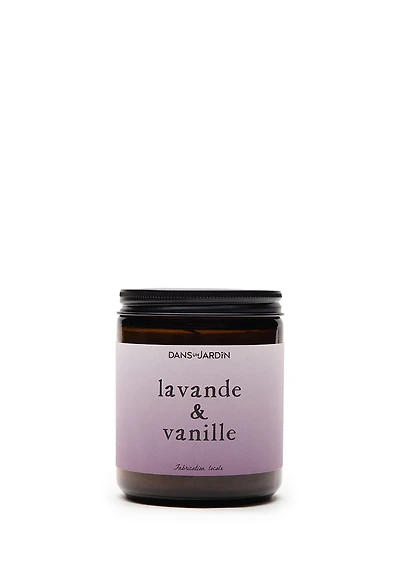Single Wick Candle - LAVENDER & VANILLA