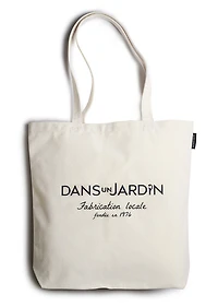 Cotton bag In a Garden