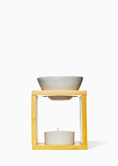 Wooden aromatic burner