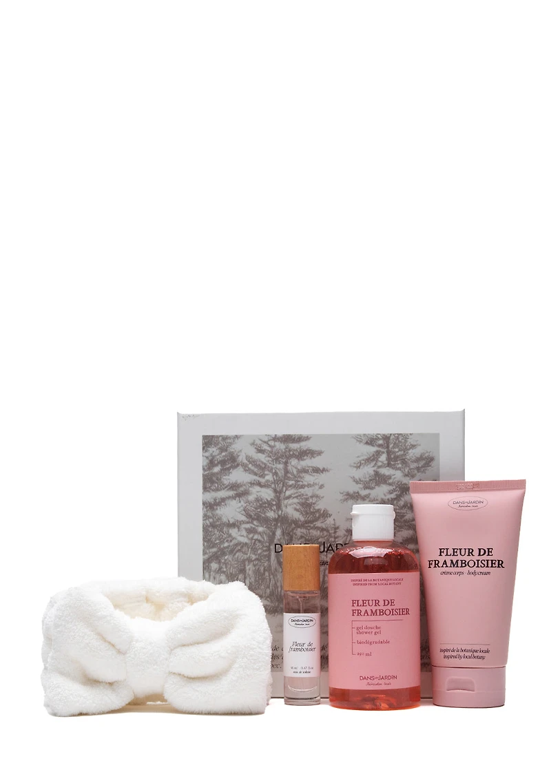 Gift set - RASPBERRY FLOWER