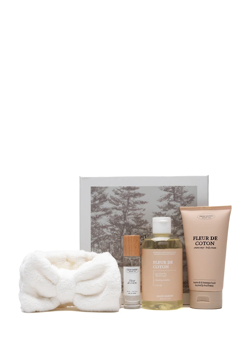 Ensemble cadeau - FLEUR DE COTON