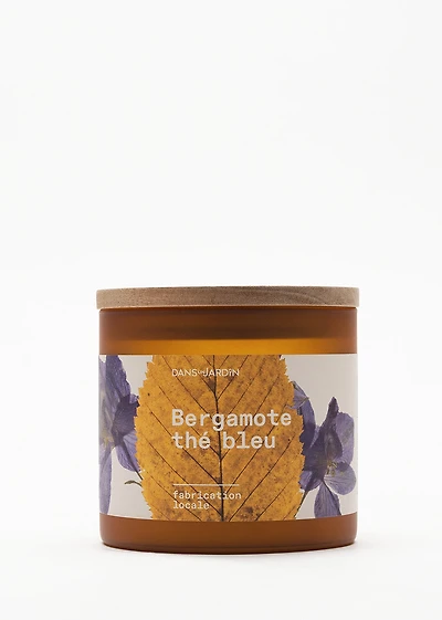 Wick candle – BERGAMOT BLUE TEA