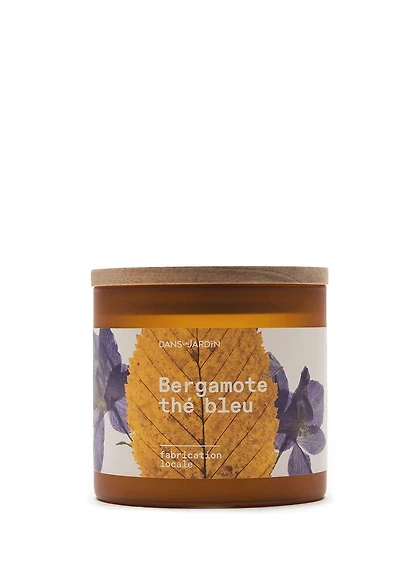 Bougie 3 mèches - BERGAMOTE THÉ BLEU