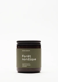 Bougie 1 mèche - FORÊT NORDIQUE