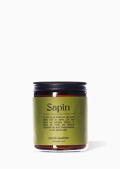 Bougie 1 mèche - SAPIN
