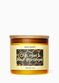 Bougie 3 mèches - CHILI, MIEL & FLEUR D'ORANGER
