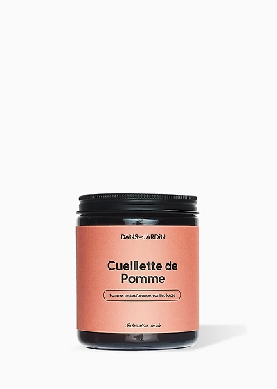 Bougie 1 mèche - CUEILLETTE DE POMME