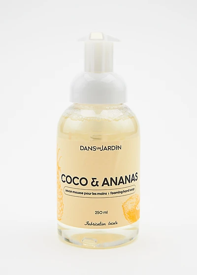 Foaming hand soap - COCONUT & PINEAPPLE