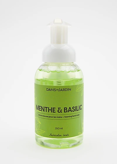 Foaming hand soap - MINT & BASIL