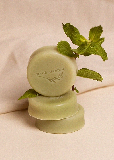 Artisanal soap - MINT AND SPIRULINA
