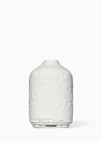 Ceramic diffuser, daisy pattern