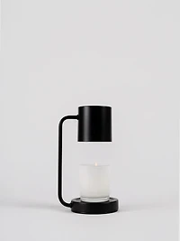 Lampe chauffe bougie noire